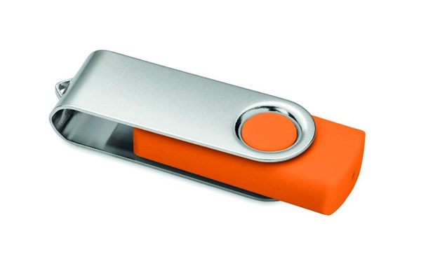 Obrázky: USB flash disk Twister 3.0, typ-C 16GB oranžový, Obrázek 2