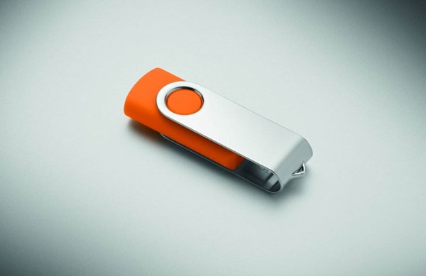 Obrázky: USB flash disk Twister 3.0, typ-C 16GB oranžový, Obrázek 5