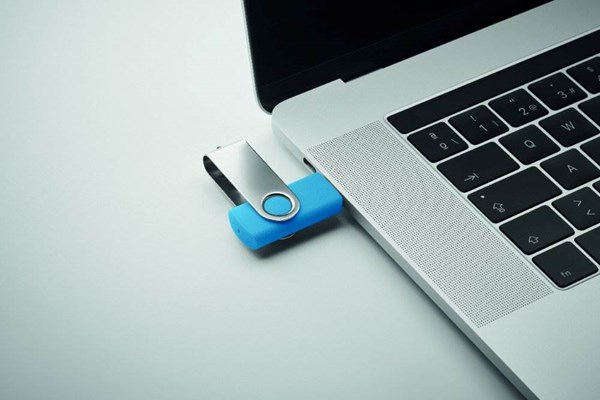 Obrázky: USB flash disk Twister 3.0, typ-C 16GB tyrkysový, Obrázek 7