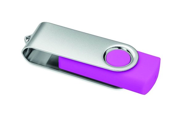 Obrázky: USB flash disk Twister 3.0, typ-C 16GB růžový, Obrázek 2