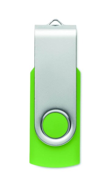 Obrázky: USB flash disk Twister 3.0, typ-C 16GB limet.zelený, Obrázek 3