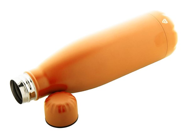 Obrázky: Láhev 790ml z recykl. nerezové oceli, oranžová, Obrázek 2