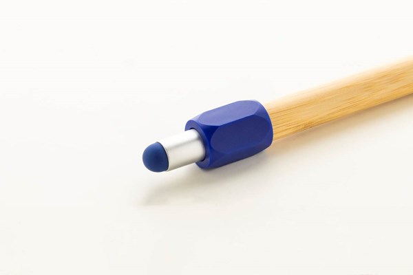 Obrázky: Antistres. bambus. pero-spinner a stylus, modrá, Obrázek 2