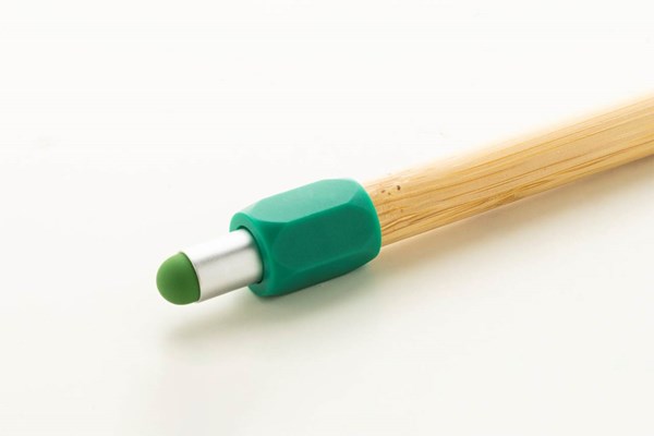 Obrázky: Antistres. bambus. pero-spinner a stylus, zelená, Obrázek 2