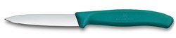 Obrázky: Zelený pastel.nůž na zeleninu VICTORINOX,hladký 8cm