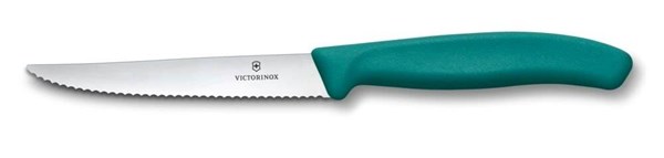 Obrázky: Zelený pastel. steakový nůž VICTORINOX 11cm,vlnky