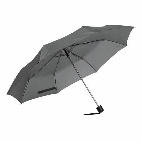 Obrázky: Šedý třídílný skládací deštník
