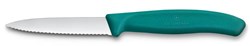 Obrázky: Zelený pastel.nůž na zeleninu VICTORINOX,vlnky 8cm