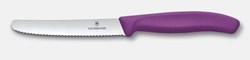 Obrázky: Fialový pastel. nůž na rajčata VICTORINOX, vlnky
