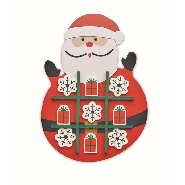 Obrázky: Vánoční dřevěné piškvorky Santa, Obrázek 3