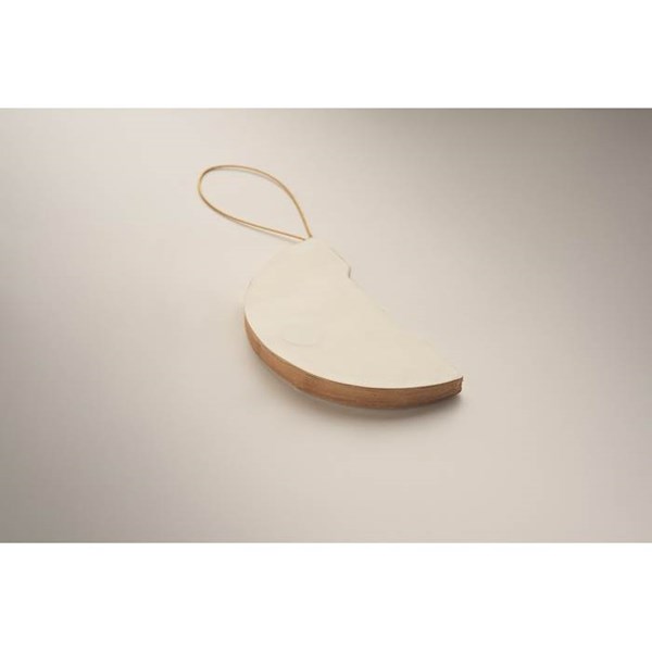 Obrázky: Skládací papírová vánoční koule, krémová, Obrázek 3