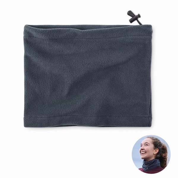 Obrázky: Tm.modrá fleecová nastavitelná bandana
