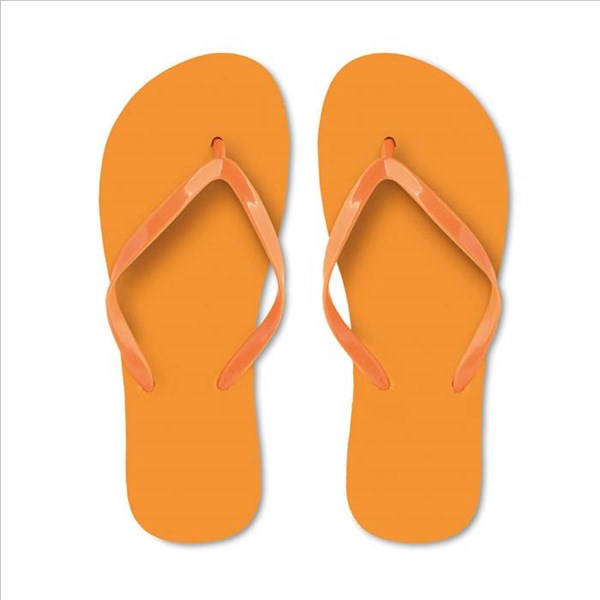 Obrázky: Plážové žabky vel. M, oranžová