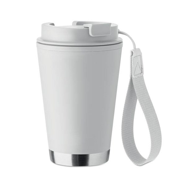 Obrázky: Termohrnek 300ml s poutkem, bílá