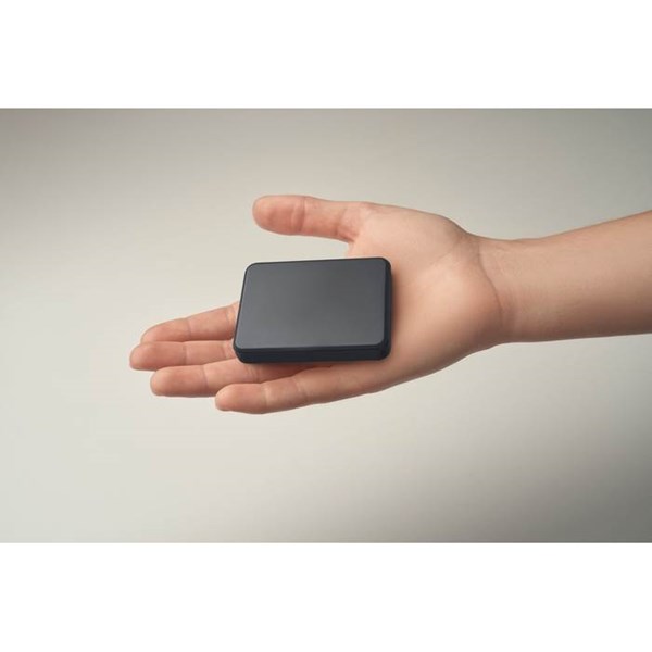 Obrázky: Powerbanka 5000 mAh z recykl. ABS, franc. modrá, Obrázek 11