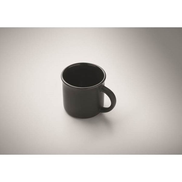 Obrázky: Keramický espresso šálek 40 ml, černá, Obrázek 2