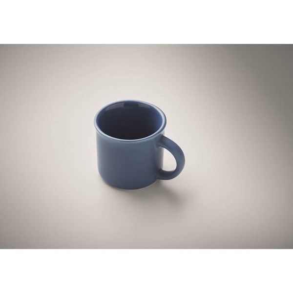 Obrázky: Keramický espresso šálek 40 ml, modrá, Obrázek 2