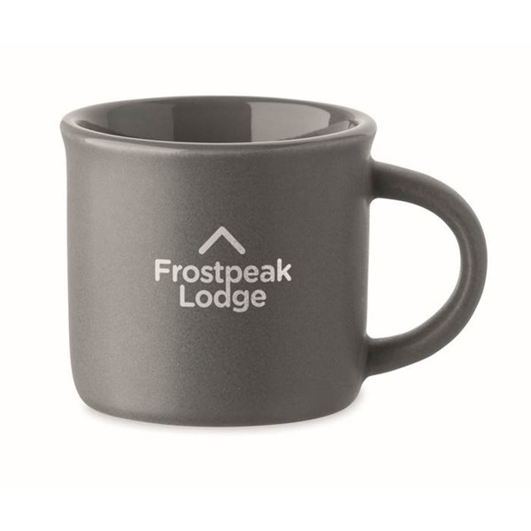 Obrázky: Keramický espresso šálek 40 ml, kamenně šedá, Obrázek 6