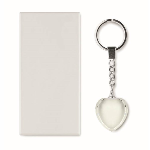 Obrázky: Skleněný přívěsek tvaru srdce v krabičce, Obrázek 2