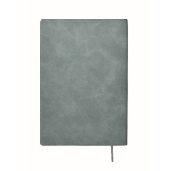 Obrázky: Pozn. link. blok A5 měkké desky z PU, petrolejová, Obrázek 3