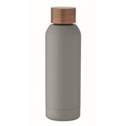 Obrázky: Pogum. jednost. láhev 700 ml, rec. nerez,šedá