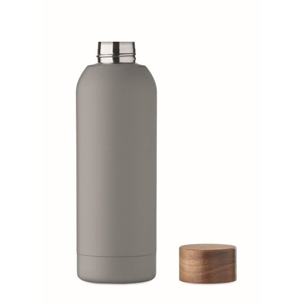 Obrázky: Pogum. jednost. láhev 700 ml, rec. nerez,šedá, Obrázek 5