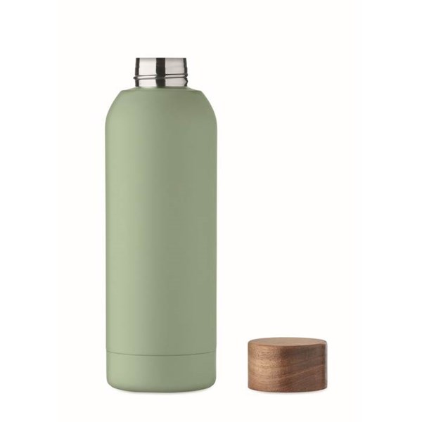Obrázky: Pogum. jednost. láhev 700 ml, rec. nerez,černá, Obrázek 7