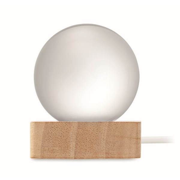 Obrázky: Skleněná koule s LED světlem na podstavci, Obrázek 8