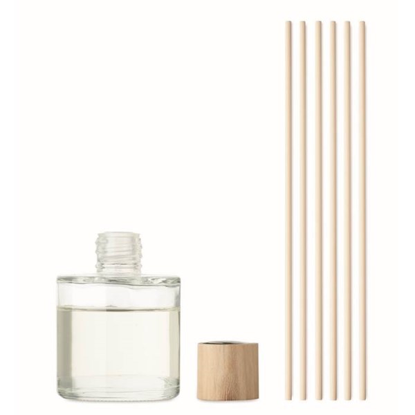 Obrázky: Difuzér s vanilkovým aroma, 6 tyčinek, světlá, Obrázek 2