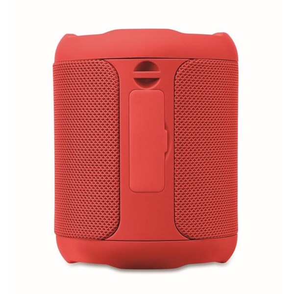 Obrázky: Bezdrátový 5W ABS reproduktor, červený, Obrázek 8