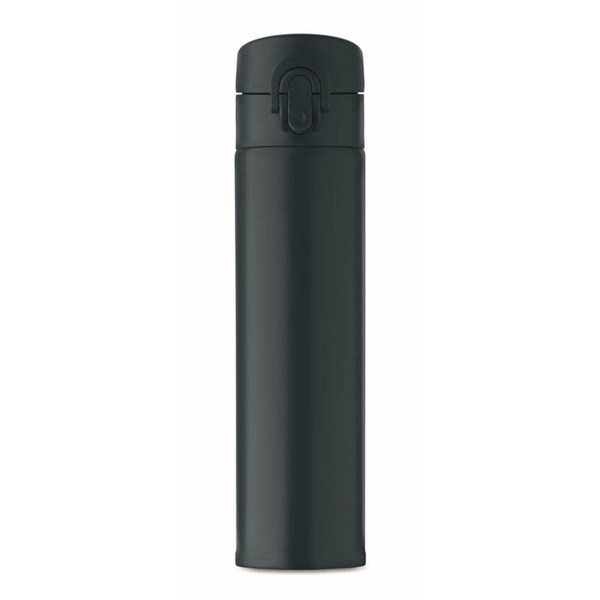 Obrázky: Dvoustěnná láhev 300 ml z reckl. oceli, modrá, Obrázek 5
