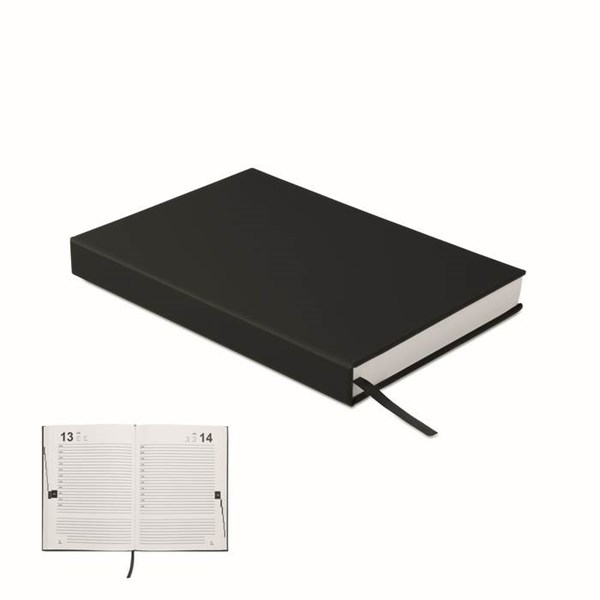 Obrázky: Věčný denní plánovač diář A5, černý