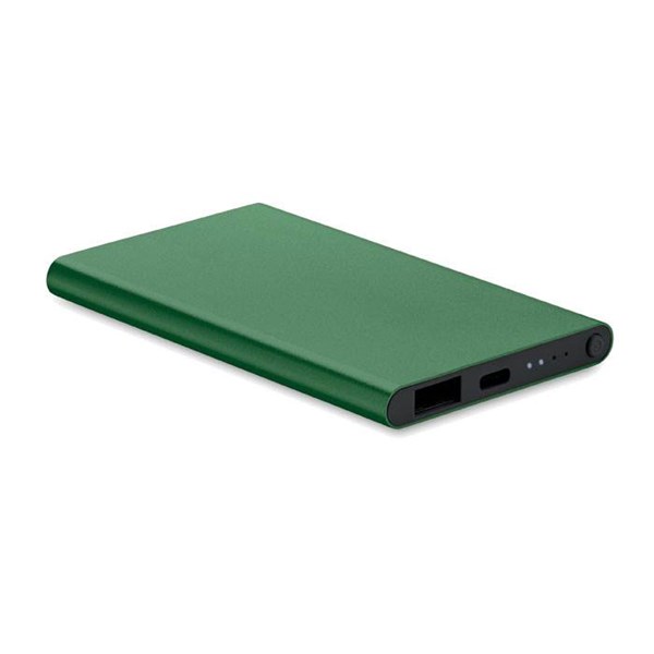 Obrázky: Powerbanka Type C 4 000 mAh, zelená