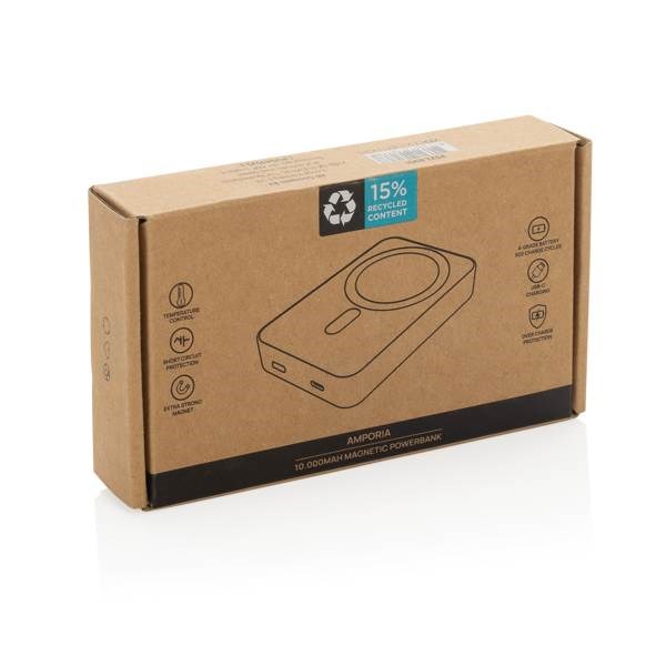 Obrázky: Magnetická powerbanka 10 000mAh z RCS RPET, Obrázek 8