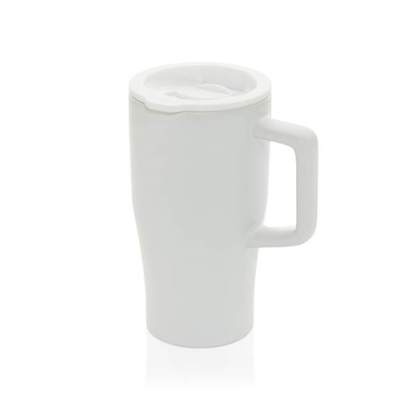 Obrázky: Keramický hrnek 490ml s rukojetí, bílá