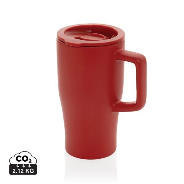 Obrázky: Keramický hrnek 490ml s rukojetí, červená, Obrázek 7