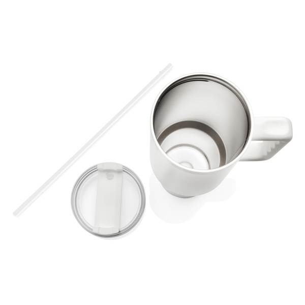 Obrázky: Termohrnek 1200ml, RCS recykl. nerez, bílá, Obrázek 2