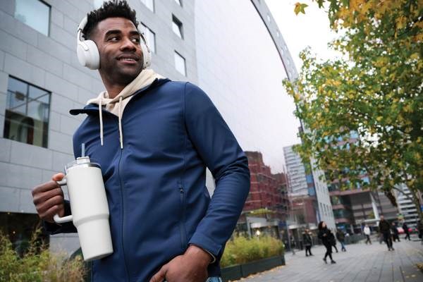 Obrázky: Termohrnek 1200ml, RCS recykl. nerez, bílá, Obrázek 5