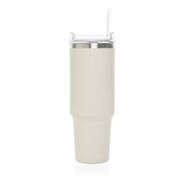 Obrázky: Termohrnek 1200ml, RCS recykl. nerez, béžová, Obrázek 3