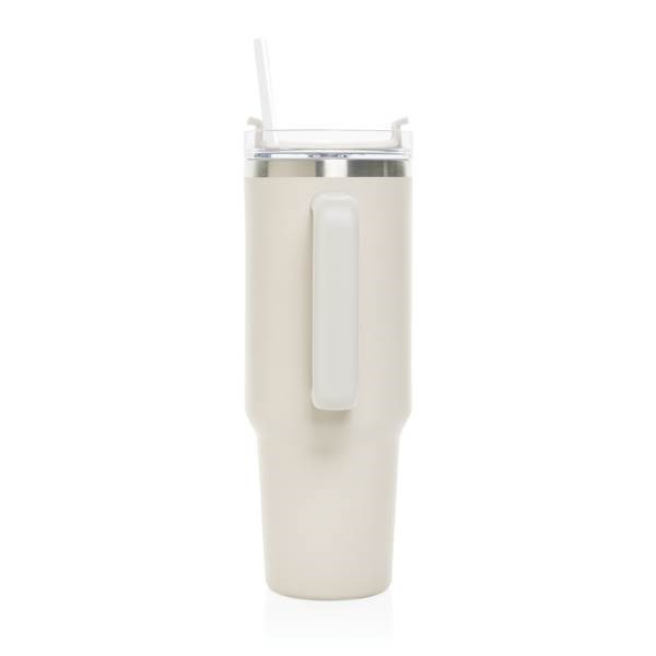 Obrázky: Termohrnek 1200ml, RCS recykl. nerez, béžová, Obrázek 5