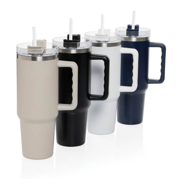 Obrázky: Termohrnek 1200ml, RCS recykl. nerez, béžová, Obrázek 8