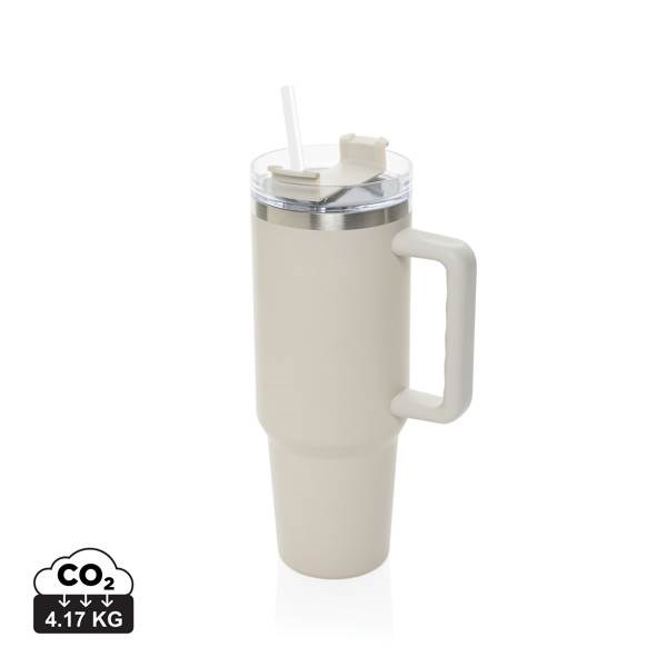 Obrázky: Termohrnek 1200ml, RCS recykl. nerez, béžová, Obrázek 12