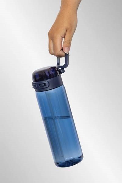 Obrázky: Sportovní láhev na vodu, RCS RPET 800 ml, modrá, Obrázek 9