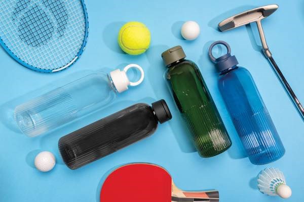 Obrázky: Nepropust. láhev RPET 750 ml, vlnit. efekt, černá, Obrázek 7