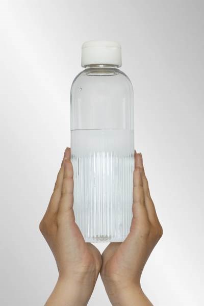 Obrázky: Nepropust. láhev RPET 750 ml, vlnit. efekt, transp, Obrázek 9