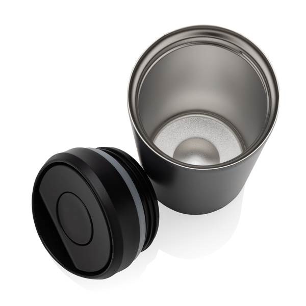 Obrázky: Černý termohrnek 400ml RCS recykl. nerezové oceli, Obrázek 5