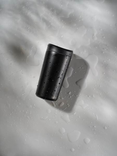 Obrázky: Černý termohrnek 400ml RCS recykl. nerezové oceli, Obrázek 12