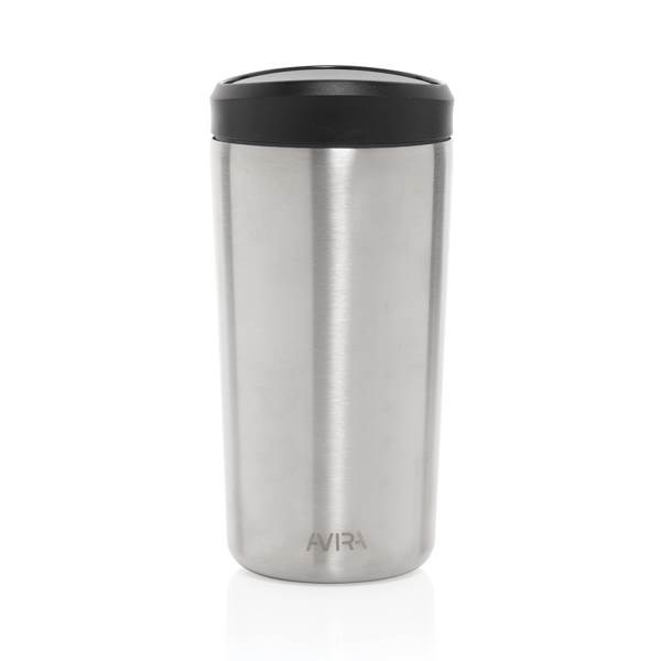 Obrázky: Stříbrný termohrnek 400ml RCS recykl.nerezové oceli, Obrázek 2