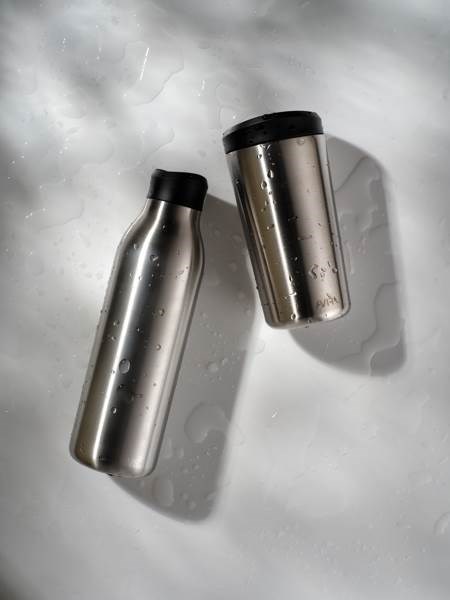Obrázky: Stříbrný termohrnek 400ml RCS recykl.nerezové oceli, Obrázek 12
