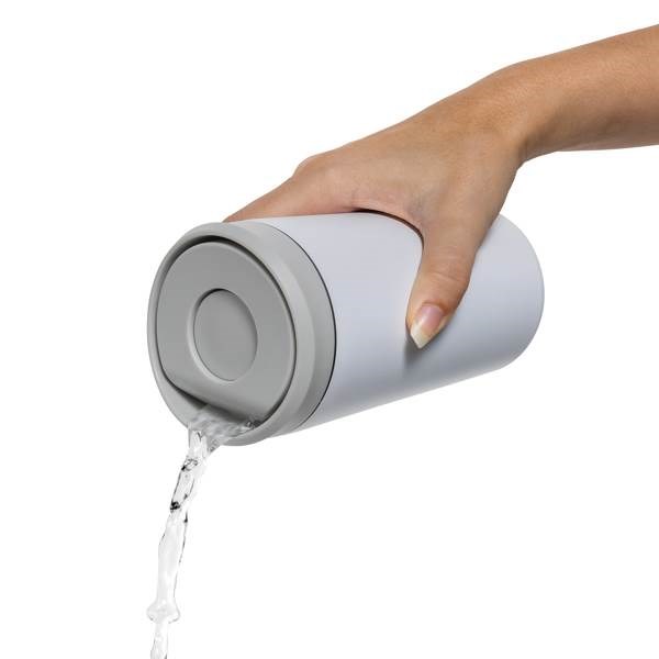 Obrázky: Bílý termohrnek 400ml RCS recykl. nerezové oceli, Obrázek 6